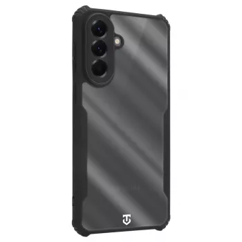 Taktické zadné puzdro Quantum Stealth Galaxy A57 transparentná/čierna