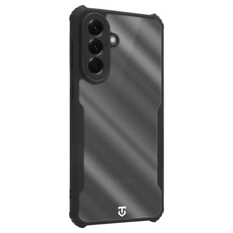 Taktické zadné puzdro Quantum Stealth Galaxy A57 transparentná/čierna