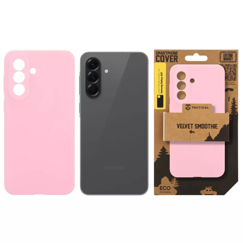 Tactical Back Cover Velvet Smoothie pre Samsung Galaxy A57 5G - Pink Panther