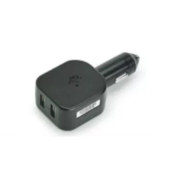 Zebra EVM adaptér do zapaľovača 5V 2,5A Dual USB Type-A nabíjačka do auta