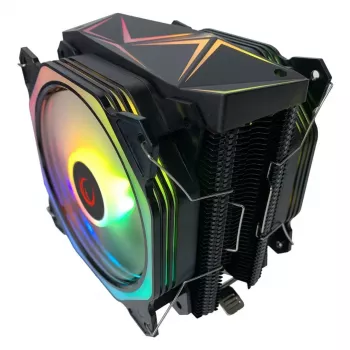 Rampage Octagon C60 CPU vzduchový chladič, dvojvežový, 2x120mm ARGB ventilátory, 1800RPM, LGA 1700/AM5
