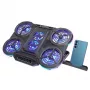 Rampage PROTE R6 Chladiaci stojan na notebook, 10-17 palcov, RGB