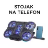 Rampage PROTE R6 Chladiaci stojan na notebook, 10-17 palcov, RGB