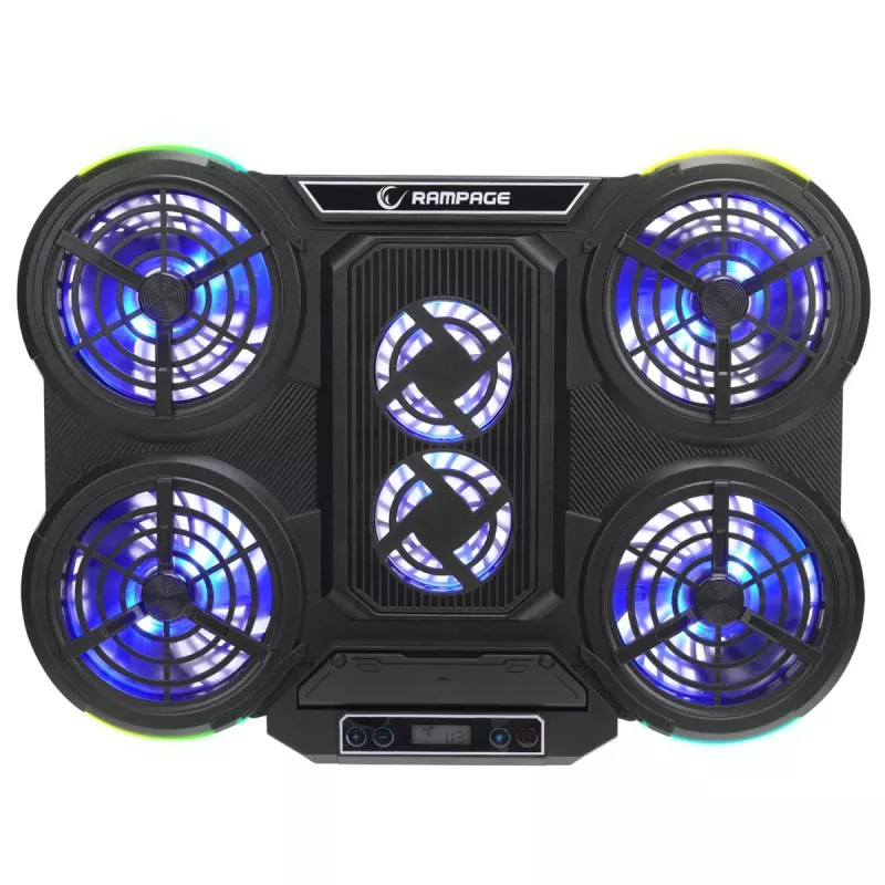 Rampage PROTE R6 Chladiaci stojan na notebook, 10-17 palcov, RGB