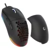 Rampage BLINK káblová USB herná myš, 12800 DPI, RGB, optický senzor, čierna