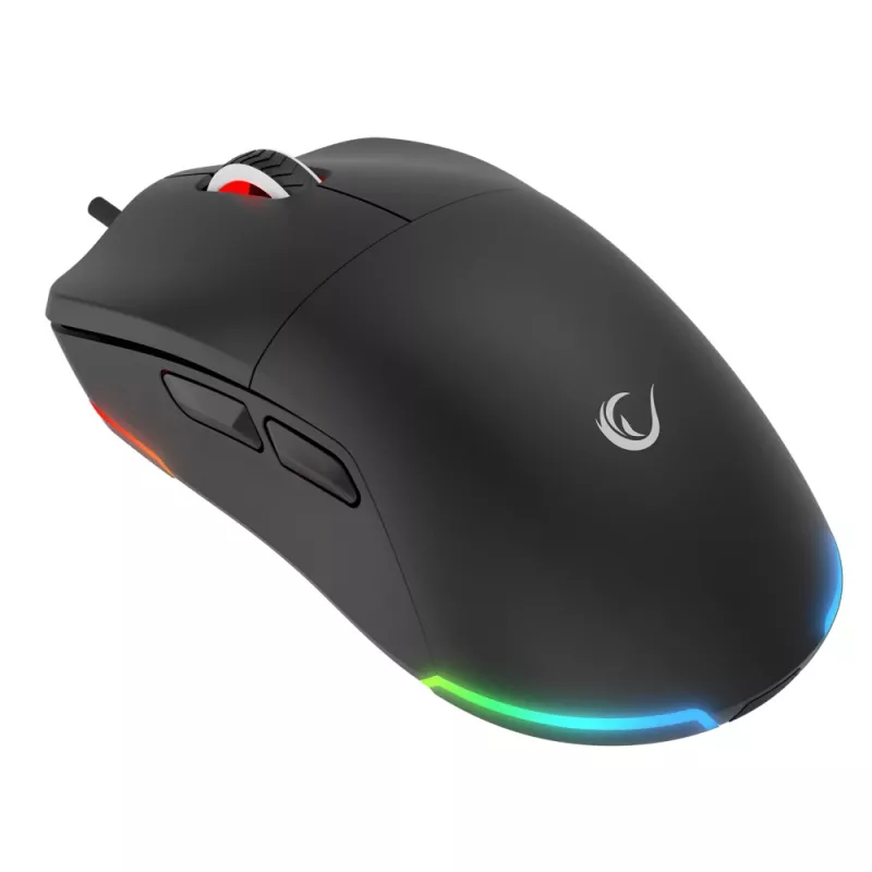 Rampage BLINK káblová USB herná myš, 12800 DPI, RGB, optický senzor, čierna