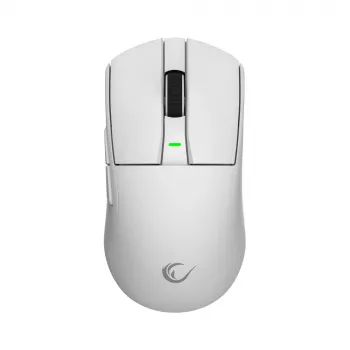 Rampage Zenith Pro bezdrôtová herná myš 26000 DPI biela + 4KHz prijímač PAW3395 BT 5.2