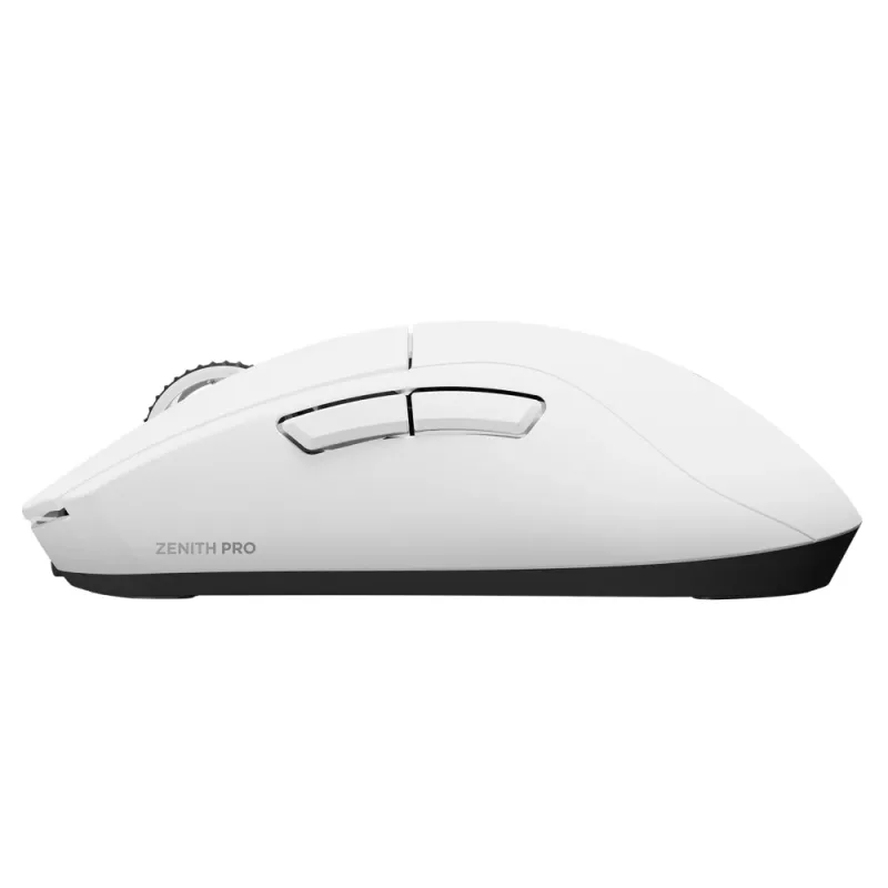 Rampage Zenith Pro bezdrôtová herná myš 26000 DPI biela + 4KHz prijímač PAW3395 BT 5.2