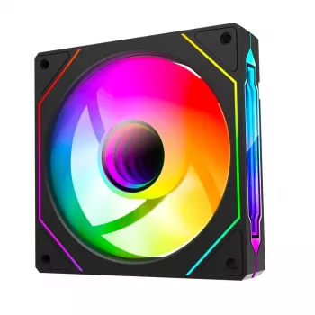 Rampage 120mm 1800RPM Infinite Loop ARGB PWM čierny ventilátor do skrine