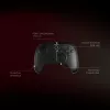 Rampage Hydra Pro Pad Wireless RGB 2.4G Hall Effect ovládač s magnetickými spúšťami, čierny