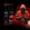 Rampage Hydra Pro Pad Wireless RGB 2.4G Hall Effect ovládač s magnetickými spúšťami, čierny