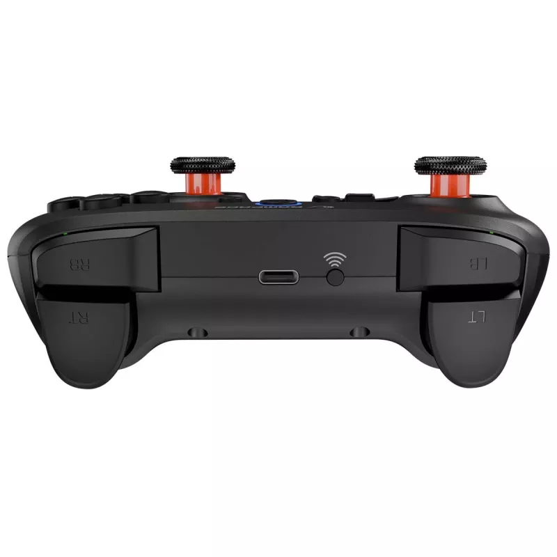 Rampage Hydra Pro Pad Wireless RGB 2.4G Hall Effect ovládač s magnetickými spúšťami, čierny