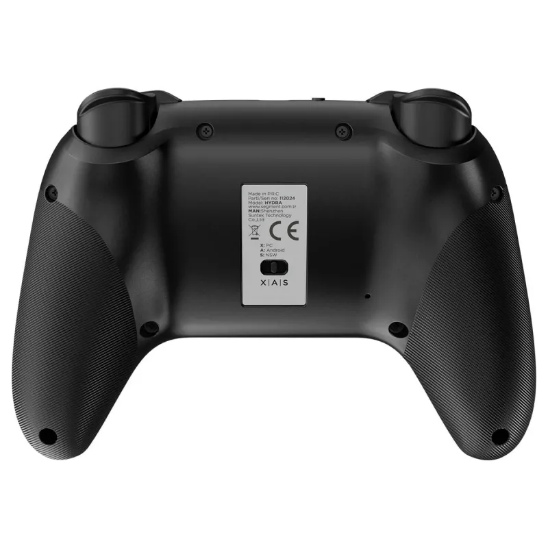 Rampage Hydra Pro Pad Wireless RGB 2.4G Hall Effect ovládač s magnetickými spúšťami, čierny