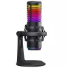 Rampage Bemol RGB USB-C herný mikrofón, čierny