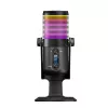 Rampage Diyez RGB USB-C herný mikrofón, čierny