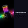 Rampage Diyez RGB USB-C herný mikrofón, čierny