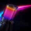 Rampage Diyez RGB USB-C herný mikrofón, čierny