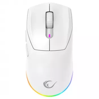 Rampage Prote M5 Pro 26000 DPI RGB LED 1kHz biela herná myš
