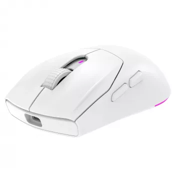 Rampage Prote M5 Pro 26000 DPI RGB LED 1kHz biela herná myš