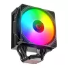 Rampage Octagon C70 CPU chladič LGA1700/AM5 LCD ventilátor Infinity 120mm ARGB čierny