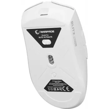 Rampage BLITZ ULTIMATE Wireless Optical 8K 30000DPI PAW3950 biela herná myš