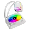 Rampage INFINITE V120 All-in-One kvapalinový CPU chladič 120mm ARGB, ukazovateľ teploty, biely