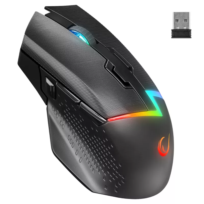 Rampage Drop M3 V2 Wireless herná myš 24000 DPI 1000 Hz čierna