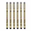 Sakura Pigma Micron fineliner sada 6 ks čierna