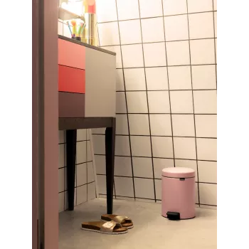 Brabantia Newicon 5 L pedálový kôš Lilac Pink (255281)