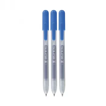 Sakura Gelly Roll Retractable Classic gélové pero transparentné 0,4 mm modrý atrament