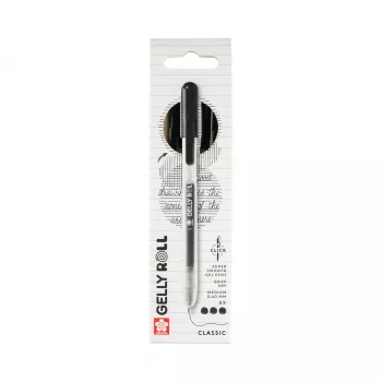 Sakura Gelly Roll Retractable Classic gélové pero transparentné 0,4 mm jemný hrot