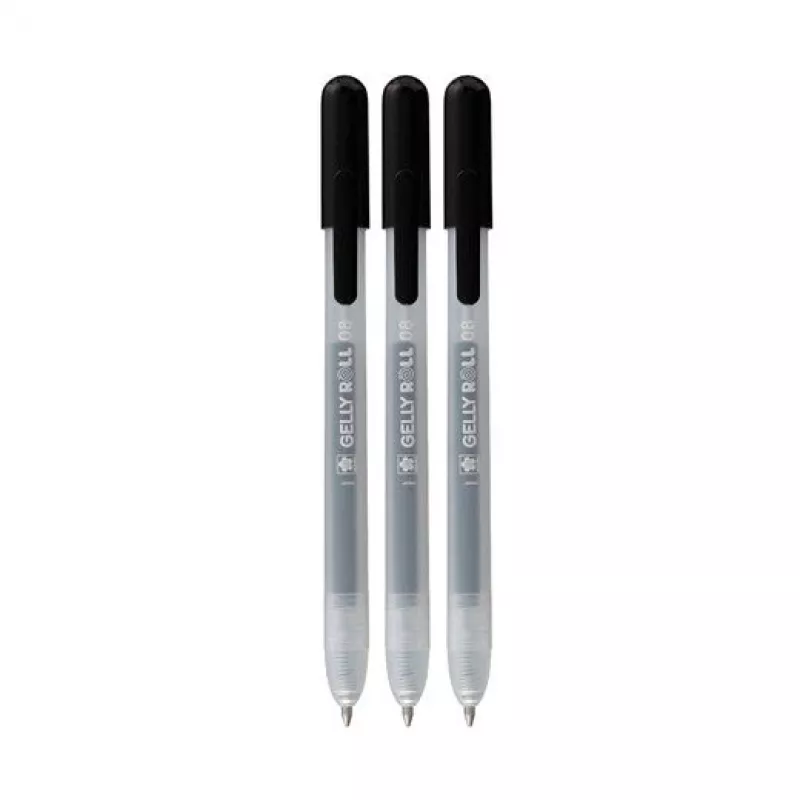 Sakura Gelly Roll Retractable Classic gélové pero transparentné 0,4 mm jemný hrot