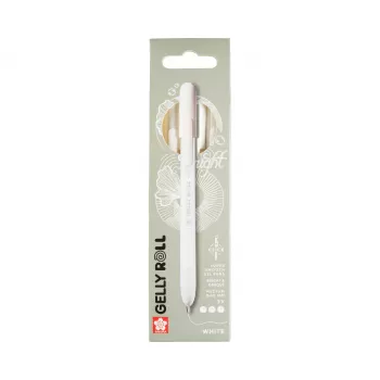 Sakura Gelly Roll Retractable Classic gélové pero transparentné 0,45 mm biely atrament