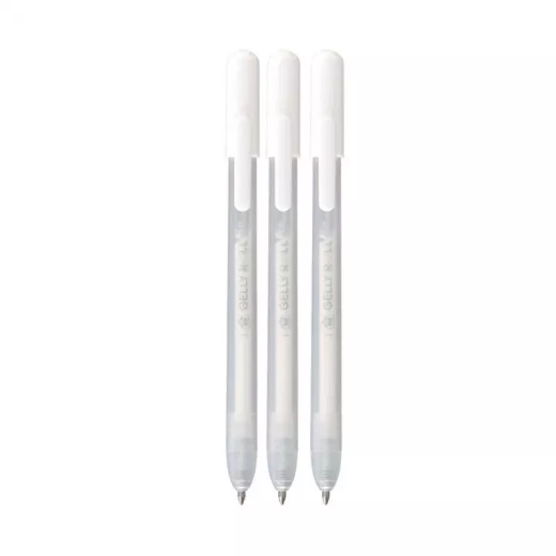 Sakura Gelly Roll Retractable Classic gélové pero transparentné 0,45 mm biely atrament