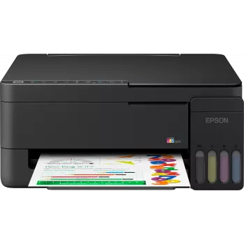 Epson EcoTank L3351 multifunkčná tlačiareň - farba - A4 - tlač, skenovanie, kopírovanie - atramentová - 33 strán/min. čierna koncept - USB, Wi-Fi, Wi-Fi Direct - čierna