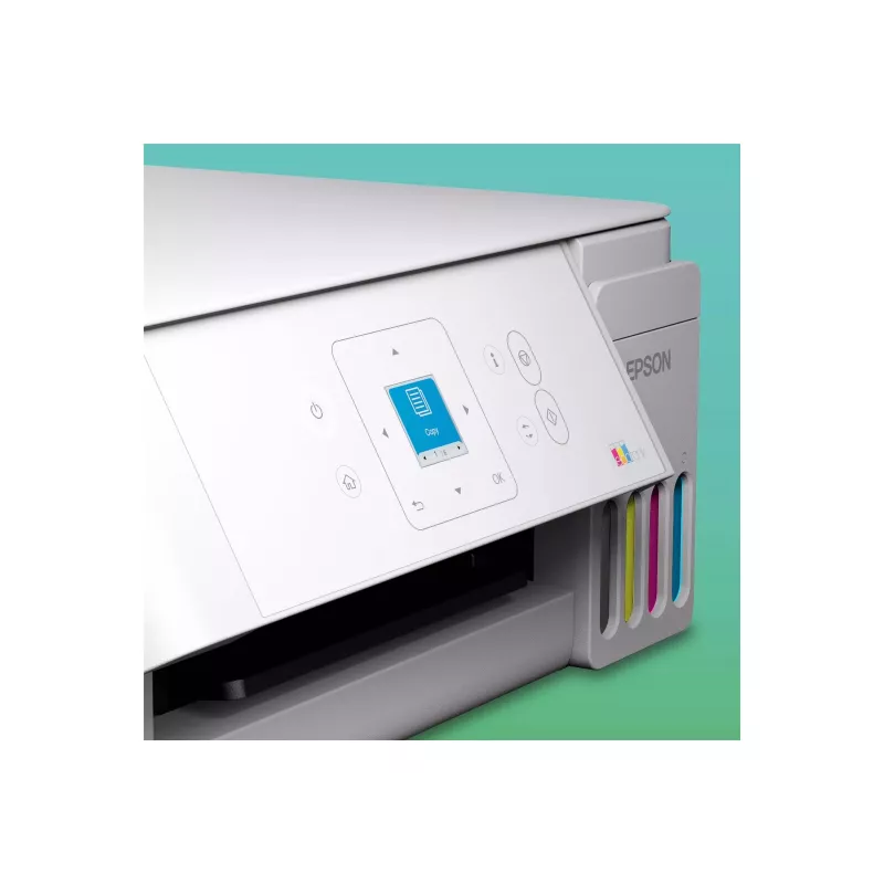 Epson EcoTank L3366 multifunkčná tlačiareň farba A4 33ppm WLAN LCD 3,7cm biela