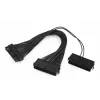 GEMBIRD CC-PSU24-01 24-pin ATX predlžovací napájací kábel, samec na samicu, 30 cm, čierna