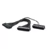 GEMBIRD CC-PSU24-01 24-pin ATX predlžovací napájací kábel, samec na samicu, 30 cm, čierna