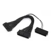 GEMBIRD CC-PSU24-01 24-pin ATX predlžovací napájací kábel, samec na samicu, 30 cm, čierna