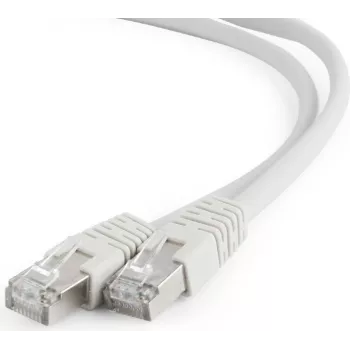 GEMBIRD PP6A-LSZHCU-5M Cat6A SFTP LSZH patch kábel RJ45 konektor na RJ45 konektor 5m sivý