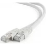 GEMBIRD PP6A-LSZHCU-5M Cat6A SFTP LSZH patch kábel RJ45 konektor na RJ45 konektor 5m sivý