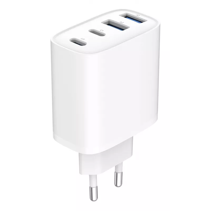 GEMBIRD TA-UC-2A2C-PD40-01-W GaN USB PD 4-portová nabíjačka, 40 W, biela