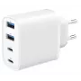 GEMBIRD TA-UC-2A2C-PD40-01-W GaN USB PD 4-portová nabíjačka, 40 W, biela