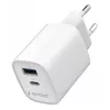 Gembird TA-UC-1A1C-PD45-01-W 45W USB-C PD napájací zdroj biely