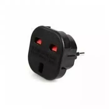HQ Power adaptér zástrčky z UK (Spojené kráľovstvo) 3-pólový na euro zásuvku - adaptér UK na EÚ (OEM)