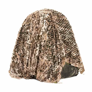 Buteo Photo Gear 3D Leaf maskovacia sieť hnedá 2,4x3,0m