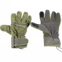 STEALTH GEAR rukavice veľkosť M - čierna, plné prsty s odklápacími končekmi, kompatibilné s dotykovou obrazovkou, vetruodolné & vodoodpudivé