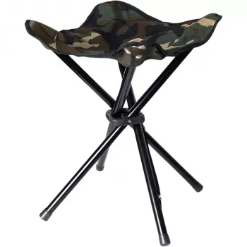 Stealth Gear skladacia stolička 4 nohy olivová zelená