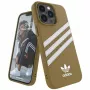 Adidas OR Moulded PU puzdro pre iPhone 13 Pro béžovo-zlaté 47806