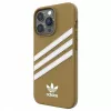 Adidas Originals Moulded PU puzdro pre iPhone 13 Pro Max 6,7 palca béžovo-zlaté